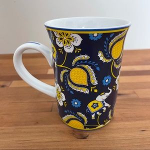 Vera Bradley Blue Elephant Mug